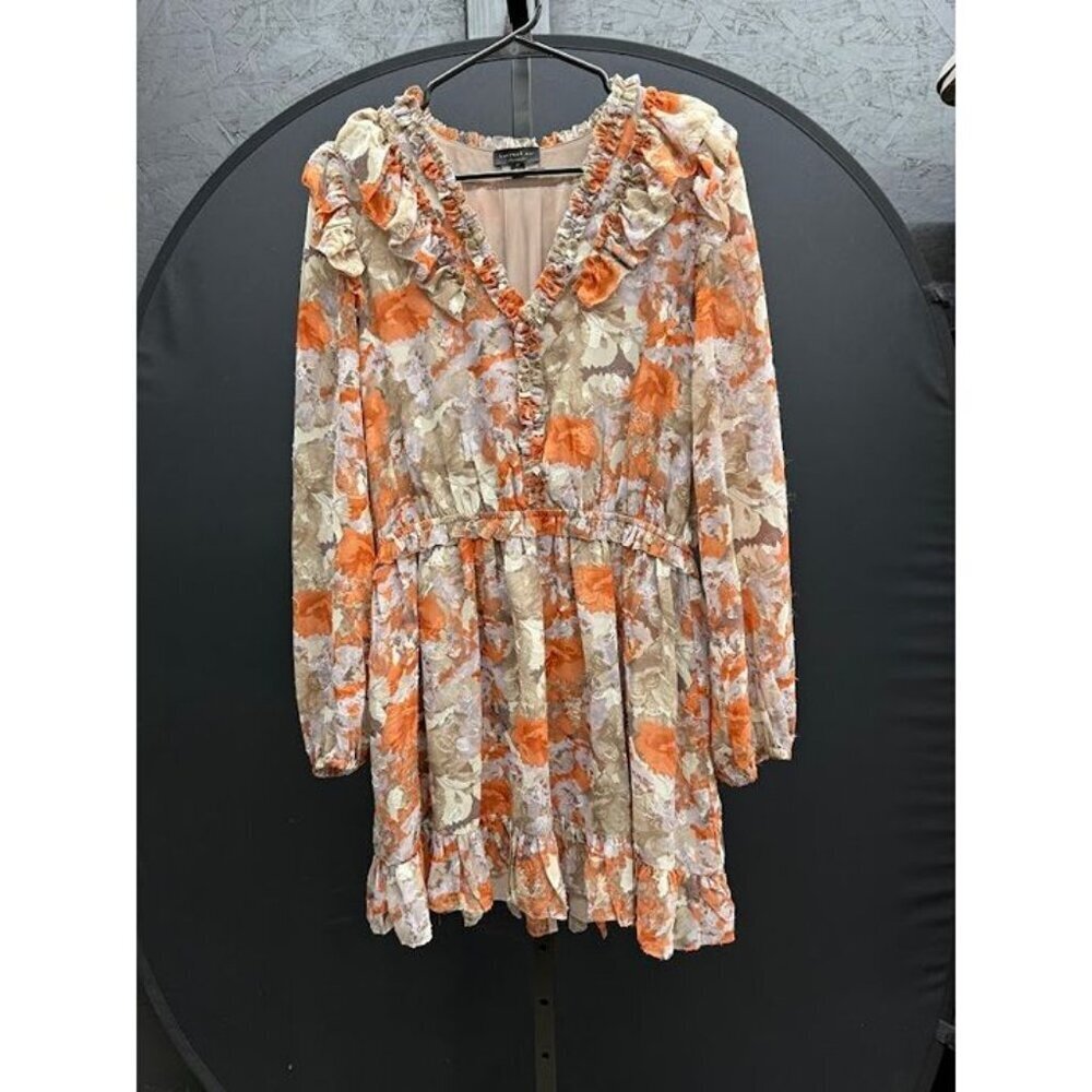 Anthropologie Current Air Ruffle Layered Mini Dress